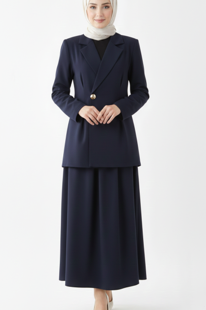 طقم زين (كحلي) 