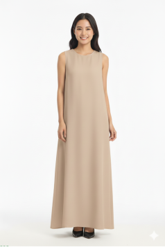 فستان داخلي للعباية (بيج)