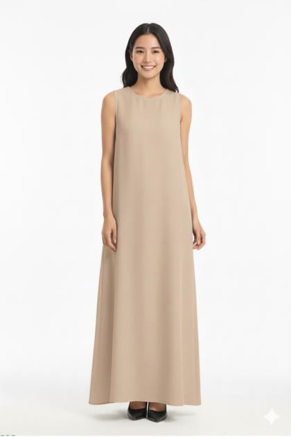 فستان داخلي للعباية (بيج)