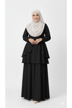 طقم ريحانة لون اسود