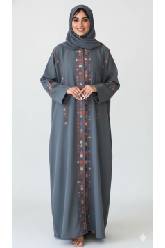 عباية نوف (رمادي) RAW