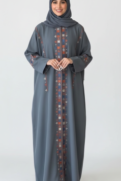 عباية نوف (رمادي) RAW