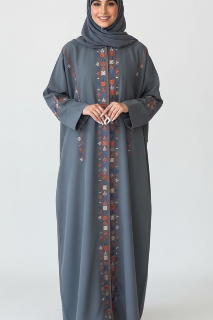 عباية نوف (رمادي) RAW