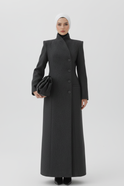 جاكيت كايلا الملكي رمادي