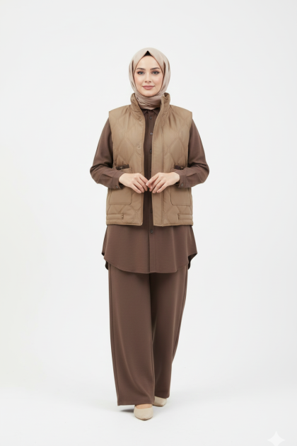 طقم تمارا (بني ) 