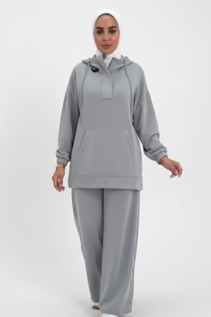 طقم يامور (رمادي)	 