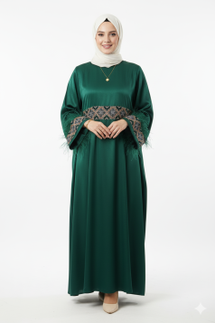 فستان سندس المناسب لموسم الصيف زمرد