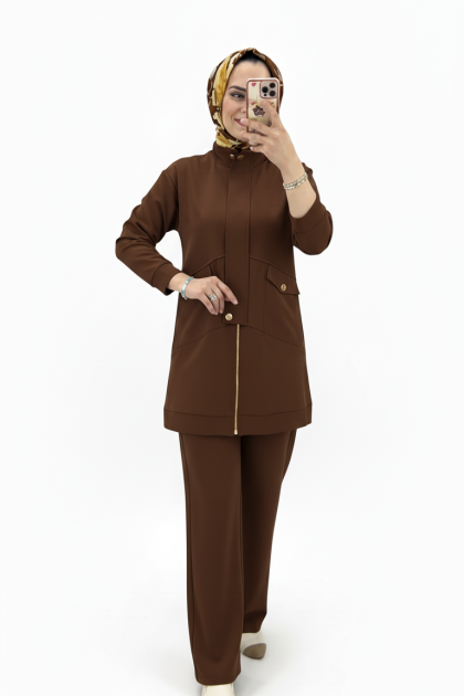 طقم حميدة (بني)