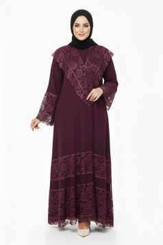 عباية نجمة (موف)