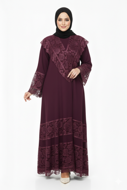 عباية نجمة (موف)