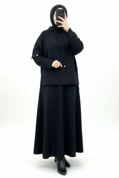 طقم ميرا (اسود)