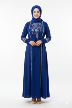 طقم ميرنا ازرق