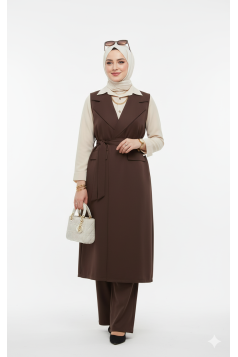 طقم ميسم الرسمي (بني)