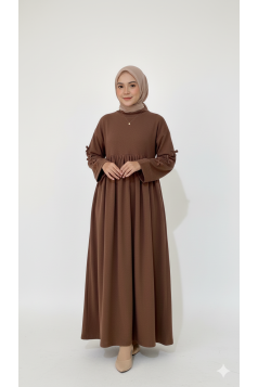 فستان نيفين (بني)