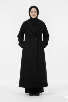 جاكيت تيما الشتوي الرسمي اللون الاسود 