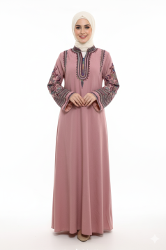 عباية حواء لون (وردي)