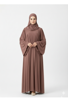 فستان دلال المناسب لموسم الصيف . اللون  موكا