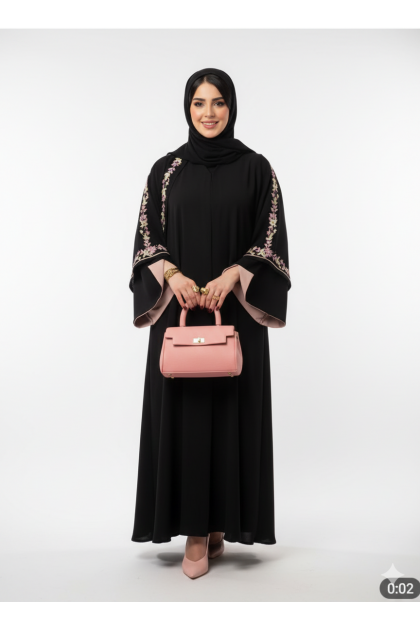 عباية غنوه الرسمية الصيفيه مع شال 