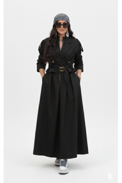 طقم فستان كارول(اسود) 