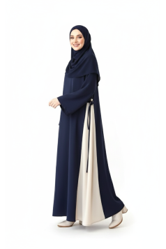 فستان شغف  (كحلي) 