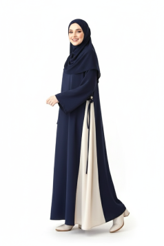 فستان شغف  (كحلي) 