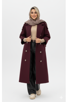 جاكيت مياس الشتوي (عنابي)