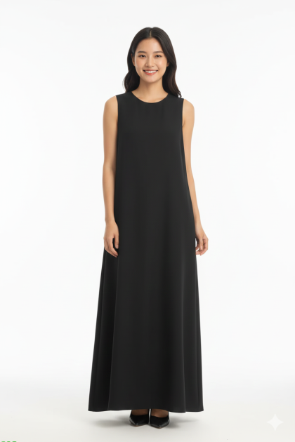 فستان داخلي للعباية (اسود)