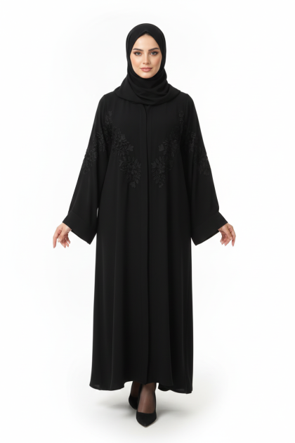 عباية شمسه (اسود)