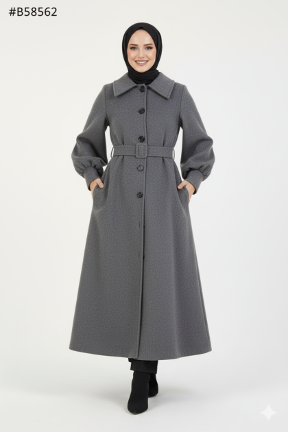 مانطو صفا  (رمادي)