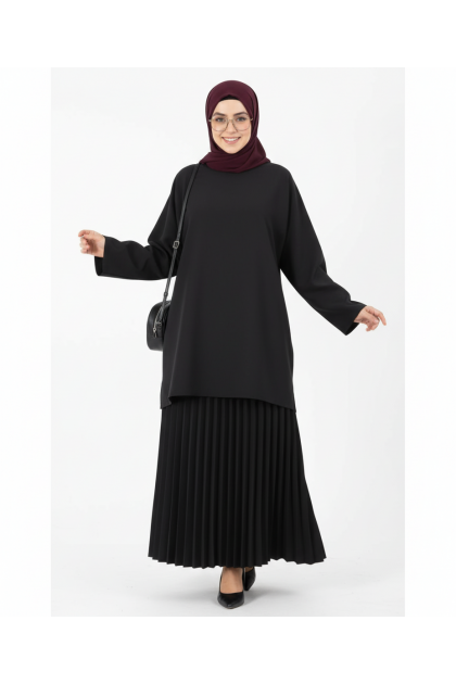 طقم ميلا (اسود)