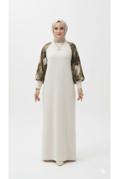 فستان رينا (بيج) Waleed