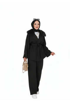 طقم نوال (اسود)