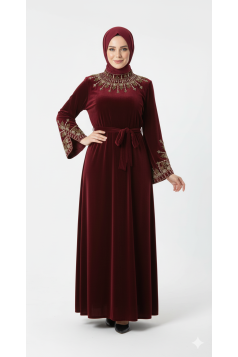 فستان ليليانا (بوردو) 