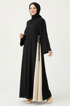 فستان شغف  (اسود) 