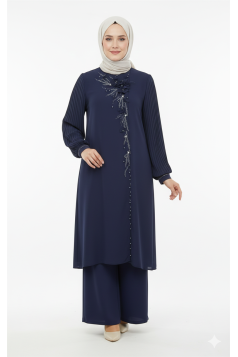 طقم نجاح (كحلي) 