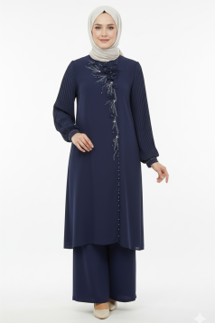 طقم نجاح (كحلي) 