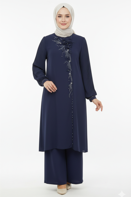 طقم نجاح (كحلي) 