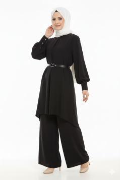 طقم امل لون (اسود)