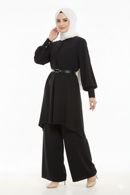 طقم امل لون (اسود)