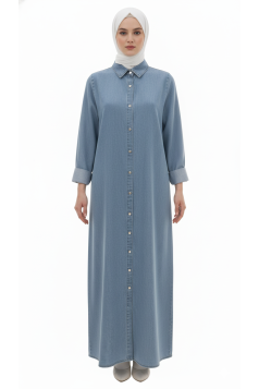 فستان سحر (جينز فاتح)