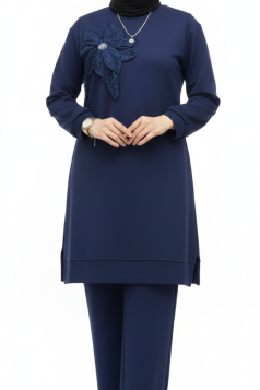 طقم روز (ازرق) 