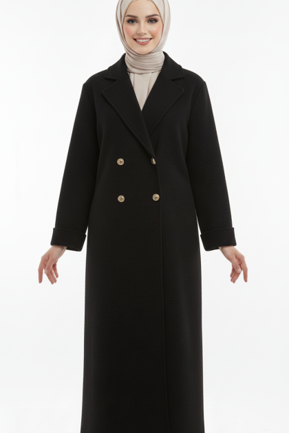 مانطو نتاشا لون اسود