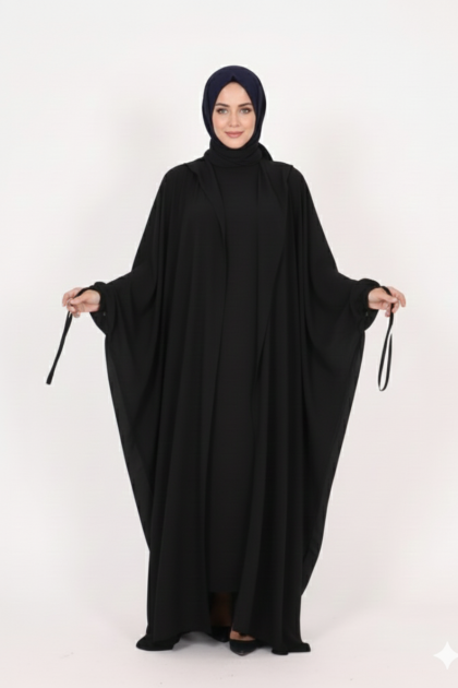 عباية امنية (اسود)