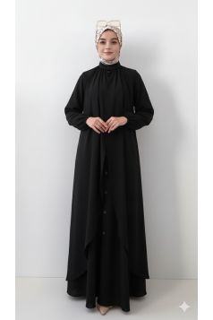 عباية نعيمة (اسود)