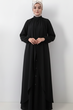 عباية نعيمة (اسود)