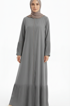 عباية ليالي (رمادي )