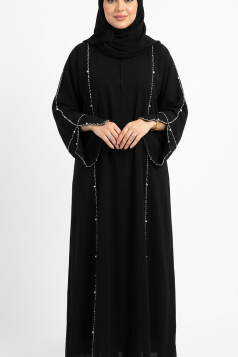 عباية لوسيل (اسود) (جملة)