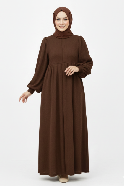 فستان انعام (بني)