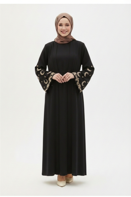 عباية انوار (اسود)