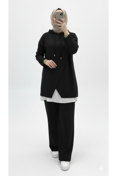 طقم روزانا (اسود)